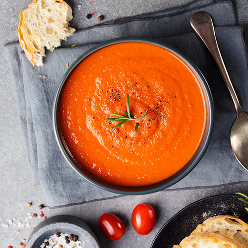 tomaten kokossoep