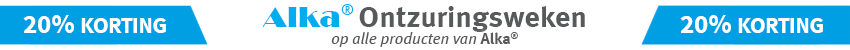 Alka® Ontzuringsweken! 20% KORTING op alle producten van Alka®