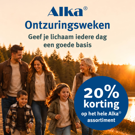 Alka® Ontzuringsweken 20% korting