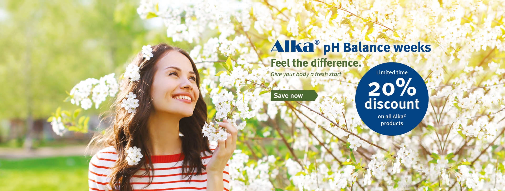 Alka® pH Balance weeks20% discount on all products!
