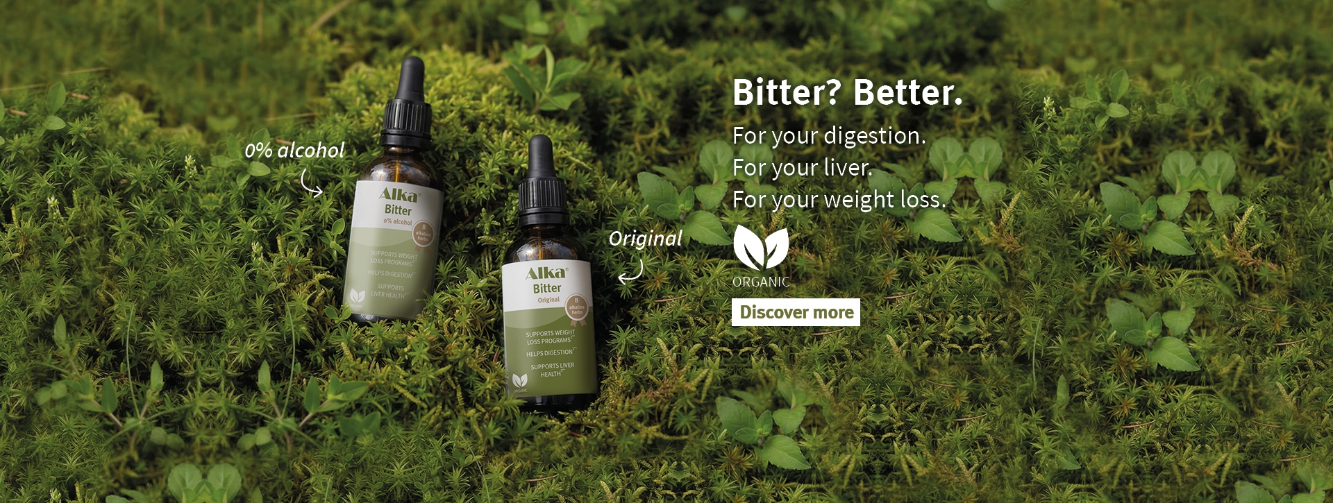 Bitter power rediscoveredHere is Alka® Bitter!